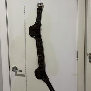 Wild Card leather belt bag size XL